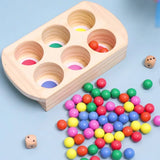 Baby Montessori Color Sorting Board Games