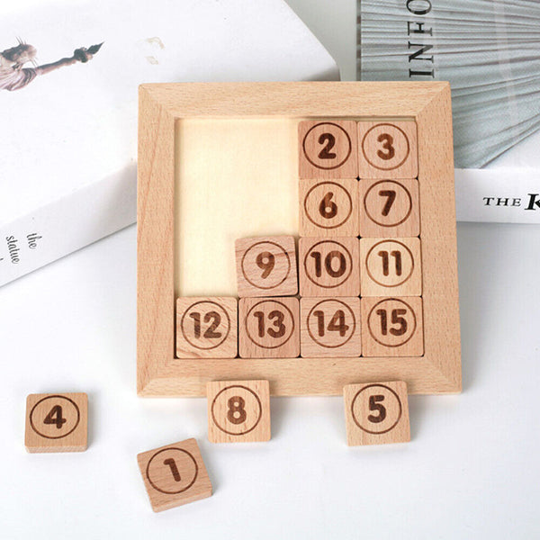 Number Sliding Magnetic Puzzle Toy