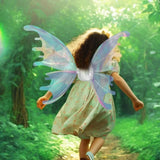 Lightning & Musical Rechargeable Cute Fairy Wings For Girls