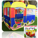 Kids Bus Shape Pop Tent