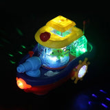 Lighting & Musical Gear Boat Toy For Kids