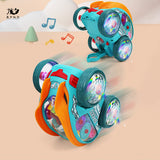 Stunt 360 Musical Roll Car