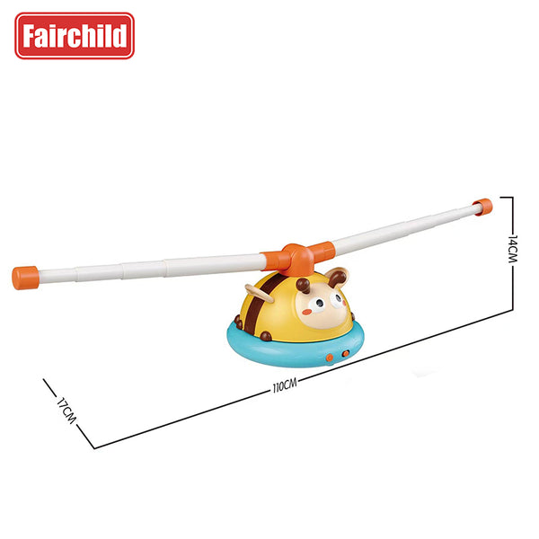 4 in 1 Musical Jump, Toss & Rocket Launcher With Remote Control