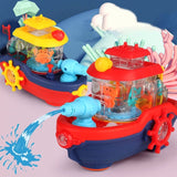 Lighting & Musical Gear Boat Toy For Kids