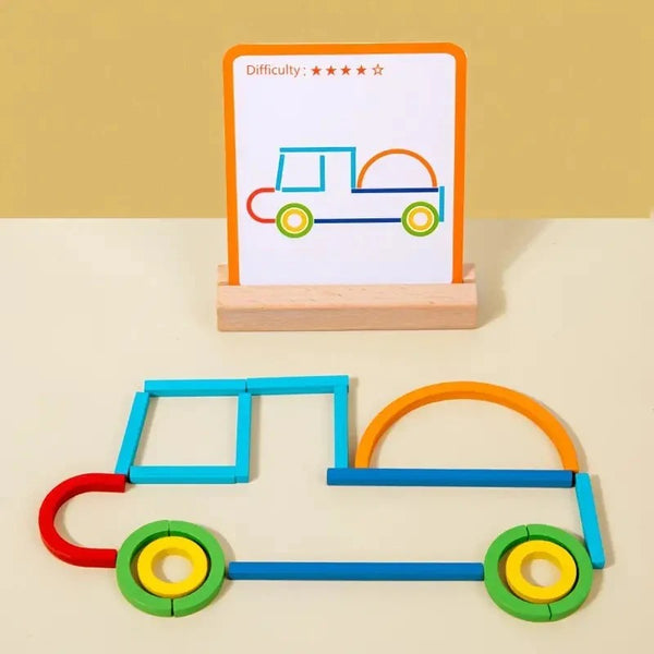 Sticks and Rings Kids Toy