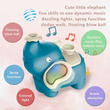 Lightning & Musical Cute Ball Floating Elephant Toy