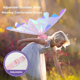 Lightning & Musical Rechargeable Cute Fairy Wings For Girls