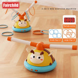4 in 1 Musical Jump, Toss & Rocket Launcher With Remote Control