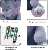 Musical Peek A Boo Elephant Plush Toy For Kids