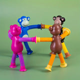 Funny Telescopic Suction Monkey Toy