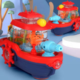 Lighting & Musical Gear Boat Toy For Kids