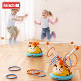 4 in 1 Musical Jump, Toss & Rocket Launcher With Remote Control