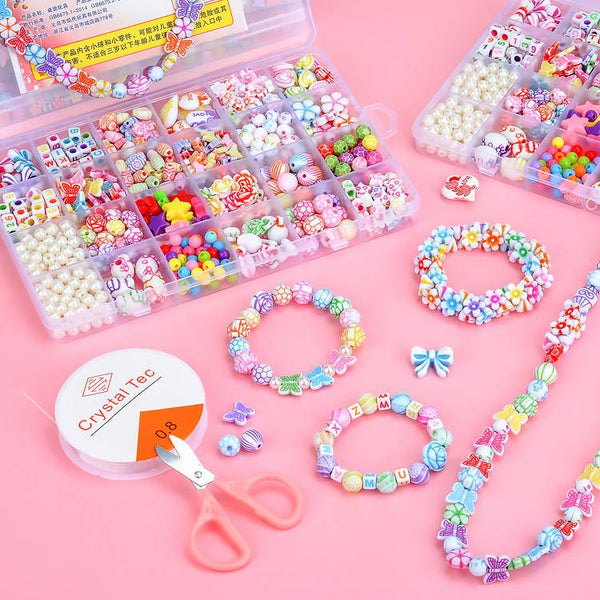 Girls DIY Hand Making Beads Set
