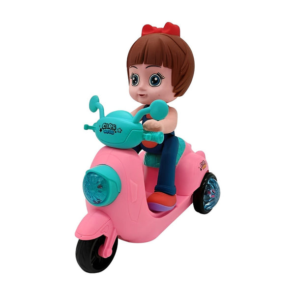 Stunt Tricycle Bump & Go Toy For Kids