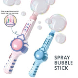 Interactive Elastic Smog Bubble Machine