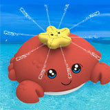 Spray Crab Baby Bath Toys