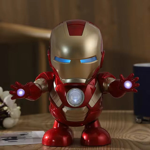 Lightning & Musical Dancing Iron Man Toy