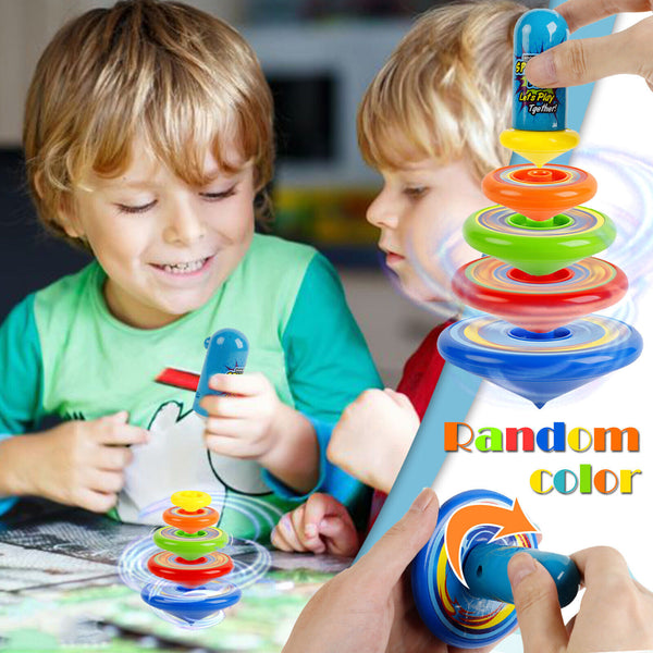 Colorful Multi Layered Spinning Toy