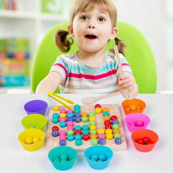 Montessori Color Sorting Board Puzzle Game