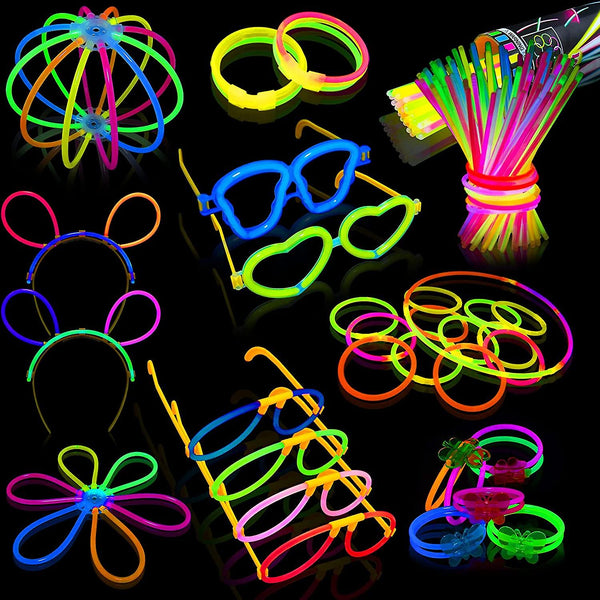 Fun & Interactive Glowing Sticks (158 Pcs)