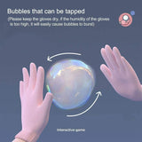 Interactive Elastic Smog Bubble Machine