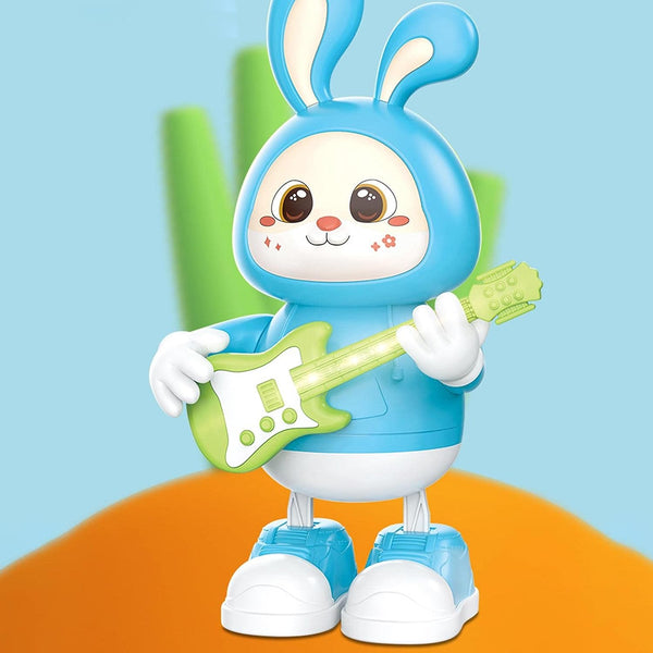 Interactive Musical Rabbit Toy With Guitar