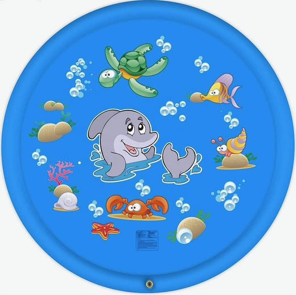 Dolphin Splash Spray Pad (5.5 Feet Wide)