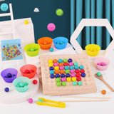 Montessori Color Sorting Board Puzzle Game