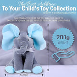 Musical Peek A Boo Elephant Plush Toy For Kids