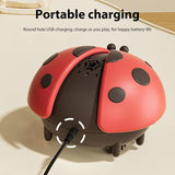 Rechargeable Cute Ball Blowing Ladybug Toy