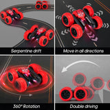 Rechargeable Double Sided Spin RC Stunt Car