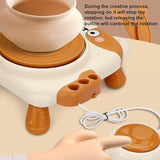 Cat shape ceramic machine toy