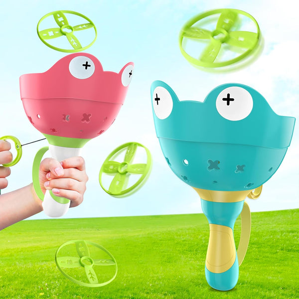 Children Frog Flying Saucer Game