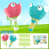 Children Frog Flying Saucer Game