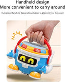 Kids robot musical drum toy