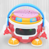 Kids robot musical drum toy