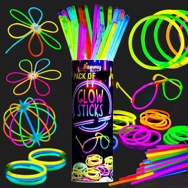 Fun & Interactive Glowing Sticks (158 Pcs)
