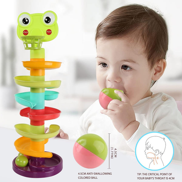 Fun & Learning Baby Ball Drop Tower Toy