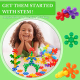 3D Plum Blossoms Building Blocks For Kids