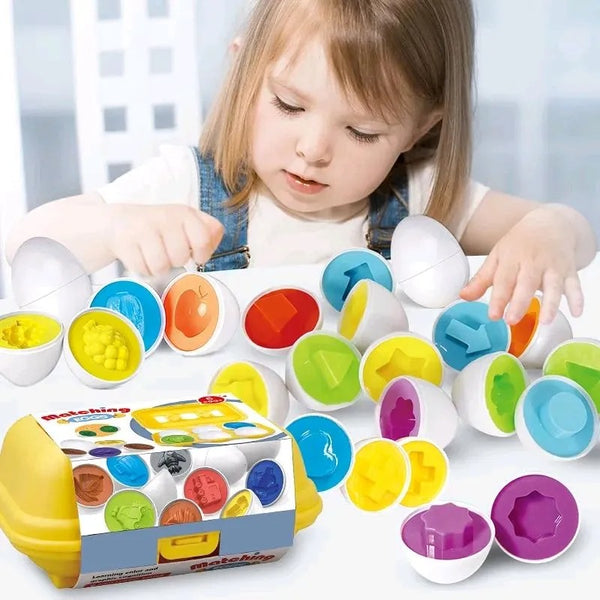 Kids Educational Matching Eggs