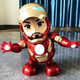 Lightning & Musical Dancing Iron Man Toy