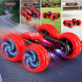 Rechargeable Double Sided Spin RC Stunt Car