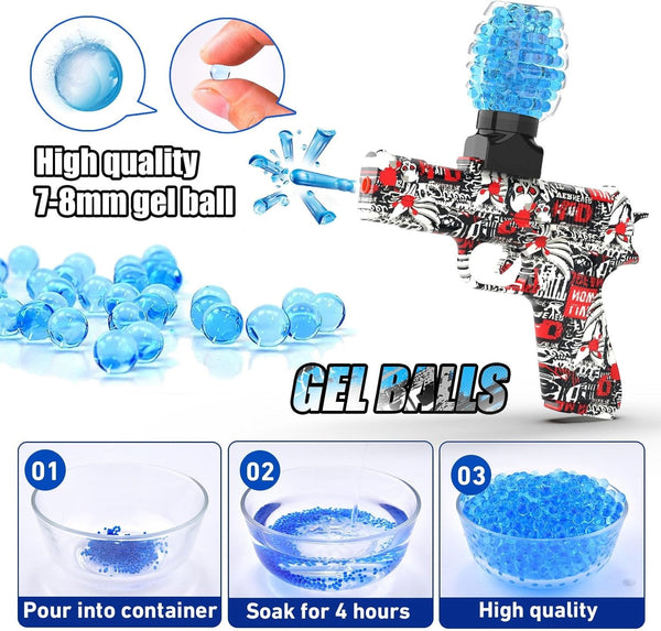 Mini Gel Blaster Electric Rechargeable Toygun