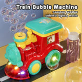 Electric Bubble Spray Train With Light & Music