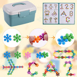 3D Plum Blossoms Building Blocks For Kids