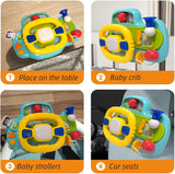 Multifunctional Musical Steering Wheel Toy