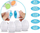 Kids Educational Matching Eggs Tray (12 Pcs)