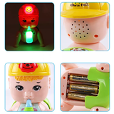 Musical Baby Crawling Toy With 3D Lights