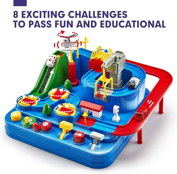 Multifunctional Adventure Cars Play Set