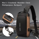 Anti-Theft Cross Body Bag With USB Charging Port